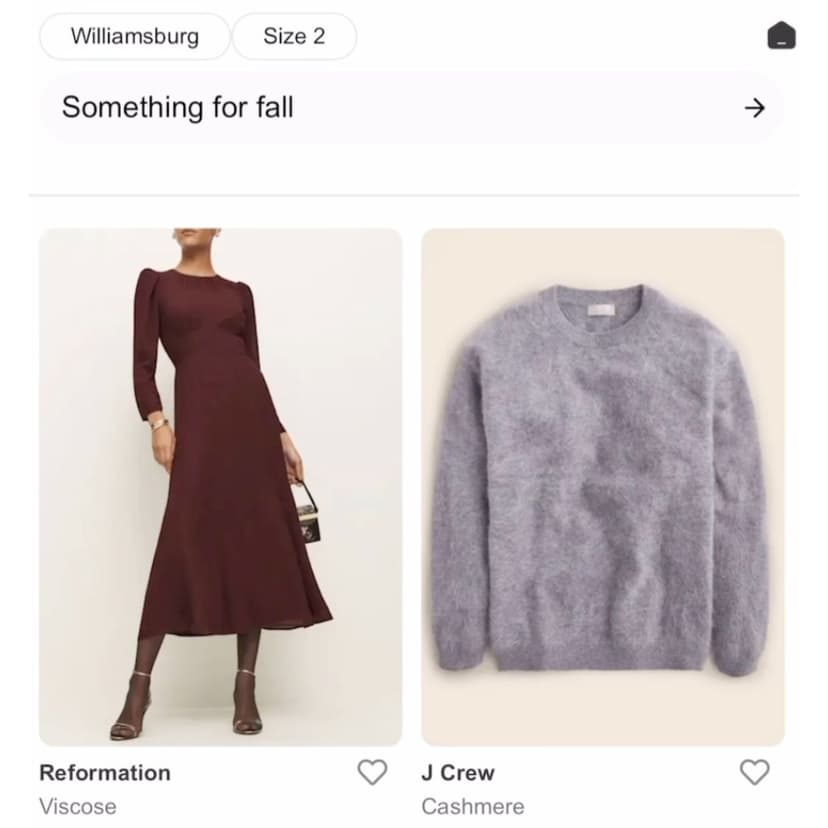 AI Stylist demo image